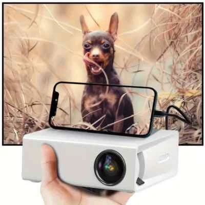 Professional High-definition Mini Projector Suitable For Home - Image 1 of 4