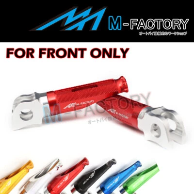 estriberas delanteras Shinobi Billet CNC aptas para Kawasaki ZRX 1200 Z1000 SX Z300 Foto 1 de 4