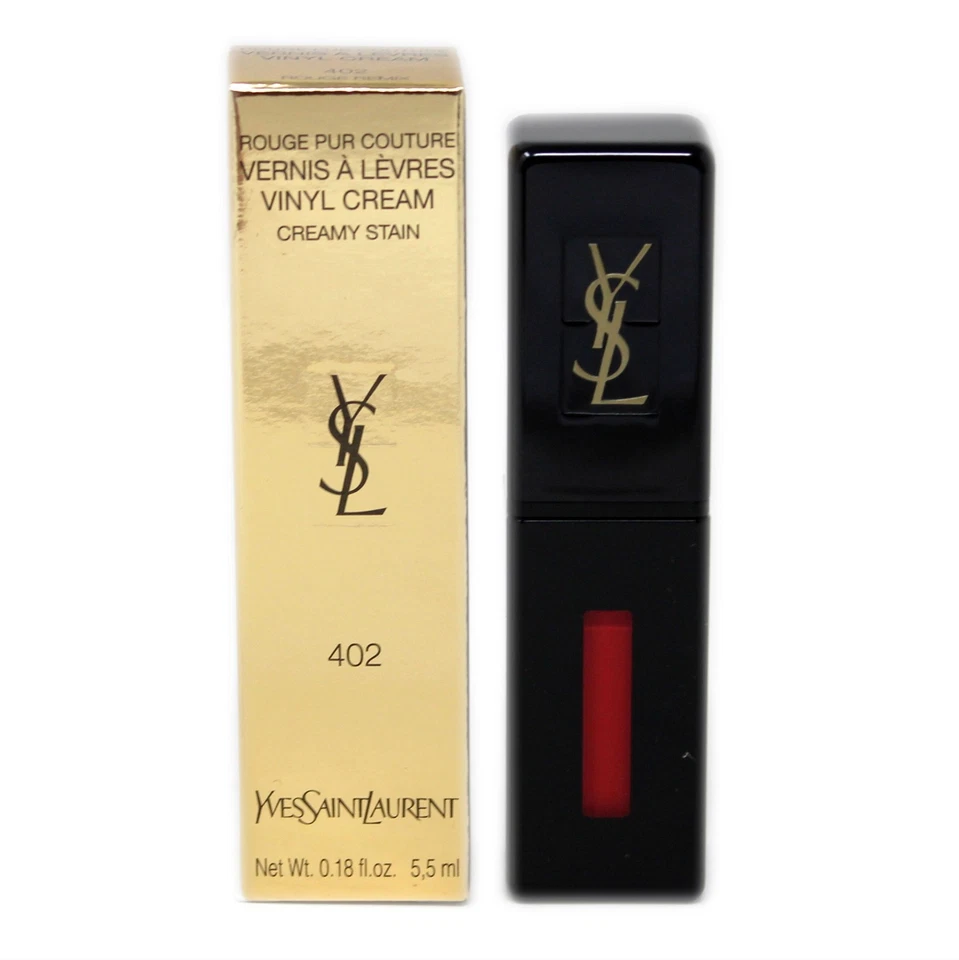YSL ROUGE PUR COUTURE VERNIS A LEVRES VINYL CREAM CREAMY STAIN 5.5ML #402 L33268 - Image 1 of 1