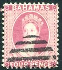 Bahamas-1882 4D Rose Perf 12 Sg 41 Fine Used V23094