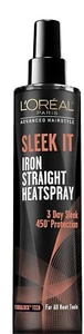 "L'Oréal Paris Advanced Hairstyle Sleek It Iron Straight Heat Spray, 5.7 oz" - Picture 1 of 5