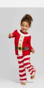 Wondershop Kids (Size 5) Santa Pajama Set NEW - Picture 1 of 4