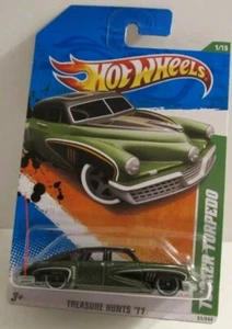 Hot Wheels 2011 Super Treasure Hunt TUCKER TORPEDO w/ Real Riders RR & Protector - Picture 1 of 1
