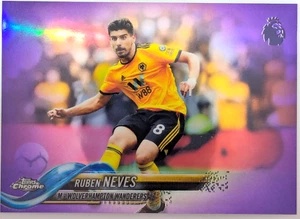 2018-19 Topps Chrome Premier League refractor púrpura/250 - Ruben Neves #39 - Imagen 1 de 2