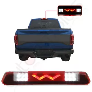 Led 3rd Brake Light Cargo Lamp Chrome Red Fits 07-10Ford Explorer Sport Trac - Picture 1 of 12
