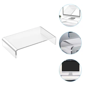 Support Clavier Bureau Ordinateur Rehausse Support Moniteur Booster - Photo 1/12