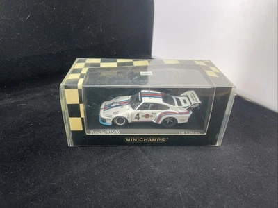 Minichamps - Porsche 935 1976 #4 Martini победитель Glen масштаб 1:43 - крайне редкая - Изображение 1 из 4