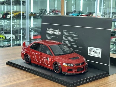 Mitsubishi Lancer Evolution IX MR CT9A Ignition Model Red Limited Ed[1/18 Resin] - Image 1 of 4