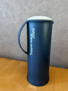 Tupperware Thermoskanne Thermowächter 1L BlauMetallic Millenium 2000 Sonderserie - Bild 1 von 9