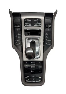 11-18 PORSCHE CAYENNE CENTER CONSOLE CLIMATE CONTROL SWITCH PANEL 7P5864785 OEM - Picture 1 of 12