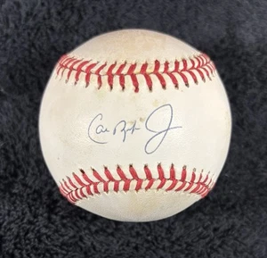 CAL RIPKEN JR HOF SIGNED AUTOGRAPHED Official American League Baseball ORIOLES - Picture 1 of 5