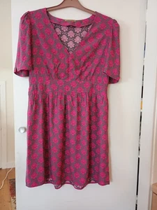 Barbara Hulanicki George At Asda Floral Dress Size 16 - Picture 1 of 4