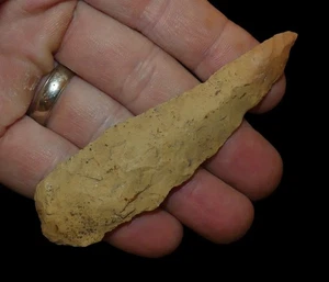 PALEO KNIFE STODDARD CO MISSOURI INDIAN ARROWHEAD ARTIFACT COLLECTIBLE RELIC - Picture 1 of 5