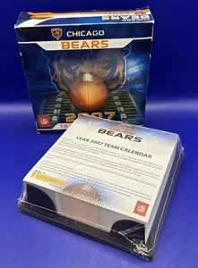 Calendario de escritorio diario del equipo NFL Chicago Bears 2007 - nuevo en caja, sellado, nunca usado - Imagen 1 de 12