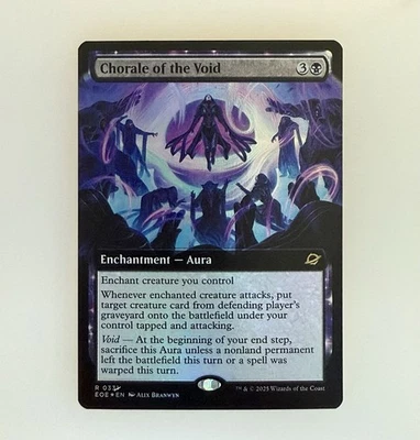 Magic the Gathering: Chorale of the Void (Extended Art) Edge of Eternities Foil - Image 1 of 2