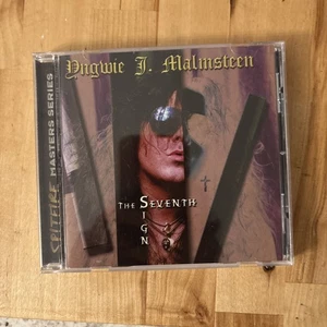 Yngwie J. Malmsteen - The Seventh Sign CD 2000 Spitfire 80s Hair Metal OOP RARE - Bild 1 von 4