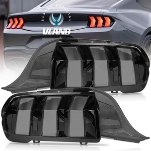 For 2024-2026 Ford Mustang SMOKE LED Sequential Tail Lights W/Startup Animation - Bild 1 von 13