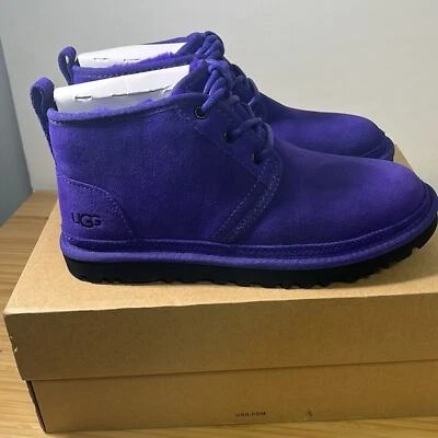 Bota Feminina Ugg Neumel 6, Forrada de Pele de Camurça Nova Com Etiqueta - Imagem 1 de 4