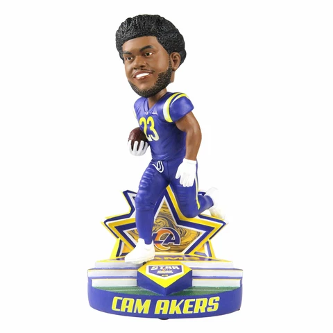 Cam Akers Los Angeles Rams Star Rookie Bobblehead NFL Cover