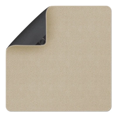 3 x 3 ATTACHABLE RUG FOR STAIR LANDINGS attach carpet floor mat IVORY CREAM - Image 1 of 4