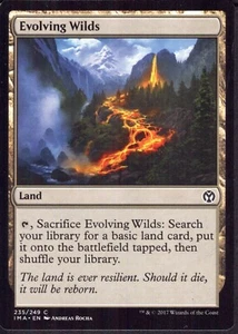 Evolving Wilds - Iconic Masters - MTG Magic - LP - Picture 1 of 2