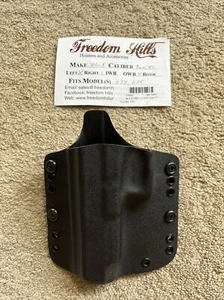 NEW Freedom Hills GLOCK 34 & 35 Tactical Dual Kydex OWB Holster LEFT USA MSP $70 - Picture 1 of 10