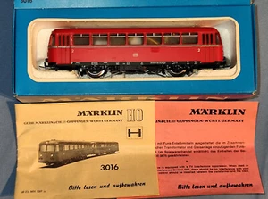 Märklin 3016 H0 Triebwagen VT 959 190 DB in OVP Mod. 1963 - Picture 1 of 18