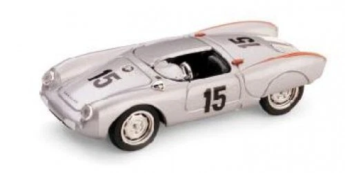 Modellino Auto scala 1:43 diecast Brumm PORSCHE 550 RS AVUS 55 modellismo coche - Immagine 1 di 1