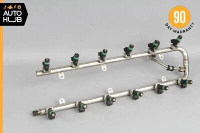 03-14 Mercedes W221 S600 CL600 S65 AMG M275 Fuel Injector Rail 2750700695 OEM Foto 1 de 4