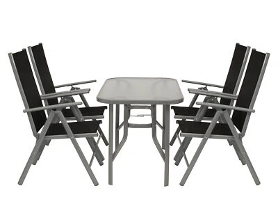 Gartengarnitur Sitzgruppe Gartenmöbel Set Garnitur Gartenset RAVENNA 5-teilig - Bild 1 von 4