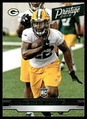 2019 Panini Prestige Dexter Williams Rookie Green Bay Packers #244 - Image 1 of 2