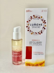 Aceite hidra iluminador Lumene Valo Arctic Berry Cocktail 30 ml/1,0 oz nuevo en caja - Imagen 1 de 3