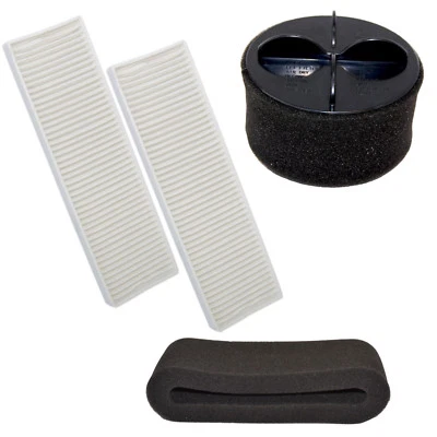 HQRP Filter Kit for Bissell CleanView Helix / Rewind Series Vacuum Cleaner, 203-1192