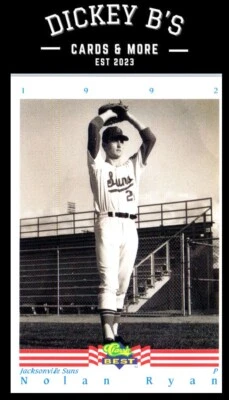 1992 Classic Best #1 Nolan Ryan Jacksonville Suns - Image 1 of 2