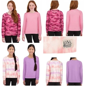 LUCKY BRAND Girl's Shirt 2pack set Variety size(10-12 Medium); (14-16 Large) NEW - Picture 1 of 19