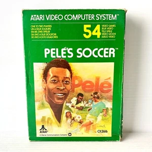 Pelé’s Soccer + Caja, Manual - Atari 2600 - Probado y funcionando - Envío gratuito - Imagen 1 de 11