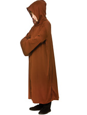 Wicked Costumes Kids Boys Hooded Robe Fancy Dress - Black Brown and Grey