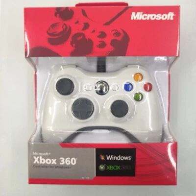 Controlador Joystick con Cable USB Gamepad para Microsoft Xbox 360 PC Windows 11/10/8 Foto 1 de 4