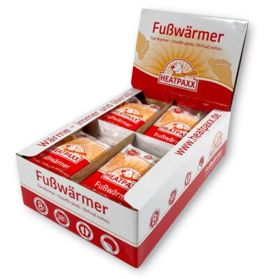 HeatPaxx Fußwärmer | Zehenwärmer | Toe Warmer | 40 Paar | Wärmekissen | 8h Wärme - Bild 1 von 4