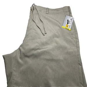 Nicklaus Eco Choice Men's Khaki Shorts UPF 50 Size 30 NWT - Picture 1 of 4