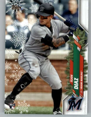 2020 Topps Walmart Holiday #HW84 Isan Diaz RC (ref 146745) - Image 1 of 2
