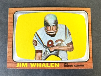 1966 Topps Set Break AFL Jim Whalen, #14, Ex/Nm - Image 1 of 2
