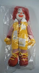 MCDONALDS RONALD MCDONALD 15" PLUSH DOLL MISB SEALED IN ORIGINAL BAG - Picture 1 of 5