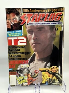 Starlog Magazine No. 168 July 1991 Vintage Sci-Fi Terminator T2 Creased Magazine - Picture 1 of 8