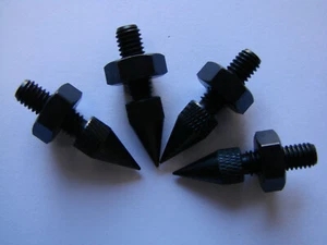4 x Lautsprecher Anti-Schock Spikes Ständer Fuß Isolierung Füße passend für ELAC DF62, SUB3010 - Bild 1 von 3