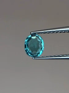 Pietra Preziosa Sciolta Grandidierite Rara Sfaccettata Naturale Certificata 0,32 Ct Madagascar - Foto 1 di 3
