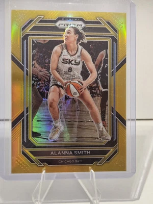 ALANNA SMITH 2023 PANINI WNBA PRIZM #24 TRUE GOLD PRIZMS 09/10 Minnesota Lynx - Image 1 of 4