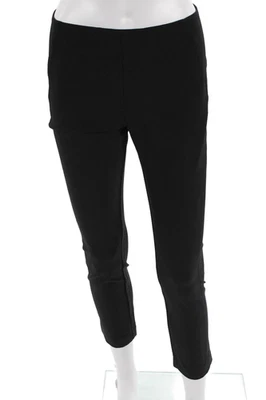 Pantalones cortos al tobillo Veronica Beard para mujer negros con cremallera talla 4 Foto 1 de 4