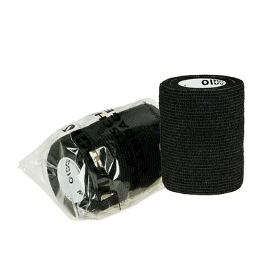 MADDMA 1 Haftbandage Selbsthaftende Bandage / Fixierbinde 7,5 cm x 4,5 m schwarz (2,22€