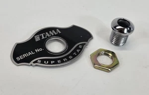 TAMA Superstar Drum Badge with Mounting Air Vent - Picture 1 of 4